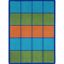 Picture of Squares to Spare - Multi Color - 10'9" x 13'2"