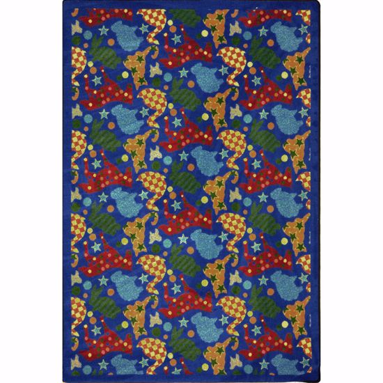 Picture of Animal Crackers - Multi Color - 7'8" x 10'9"