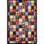 Picture of Edu-Squares - Multi Color - 3'10" x 5'4"