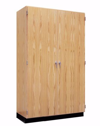 Picture of CABINET, TALL, SOLID DOUBLE DOORS