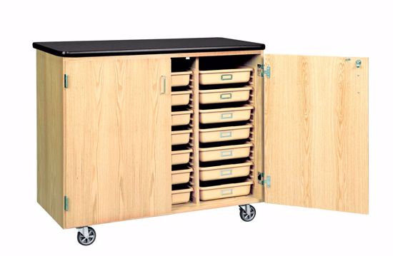 Picture of MOBILE TOTE TRAY CABINET