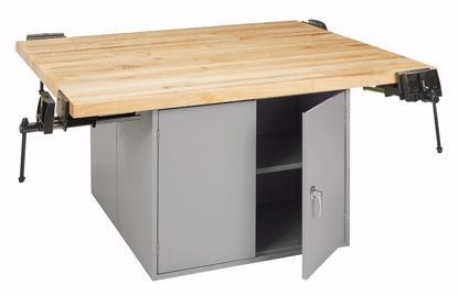 Picture of 4-STATION WORKBENCH W/ VISES
