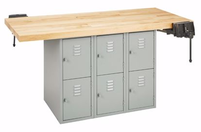 Picture of 2-STATION WORKBENCH W/ 2 VISES