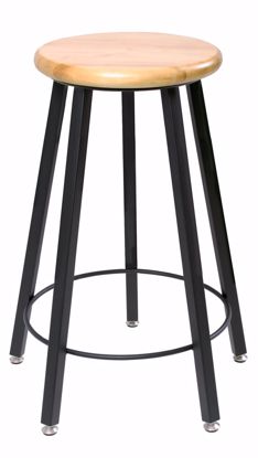 Picture of FIXED HEIGHT STOOL, 24"H