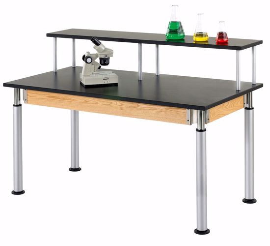 Picture of TABLE,ADJ, RISER, CHEM TOP, 60X30