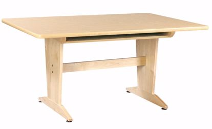 Picture of TABLE,PLANNING,COMP,BIRCH,LAM,30H
