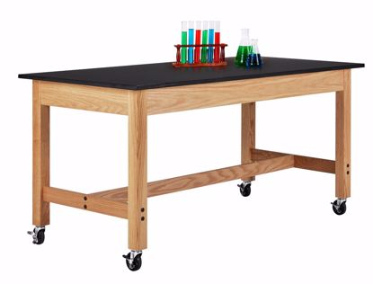 Picture of TABLE, PLAIN, CHEM TOP, 42X54