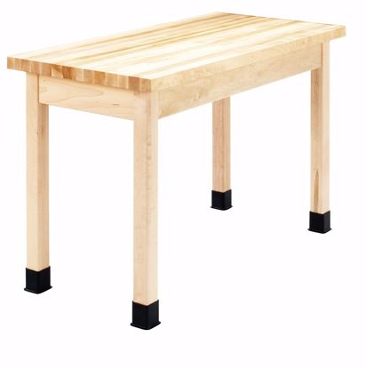 Picture of TABLE, PLAIN, Maple TOP, 24X60