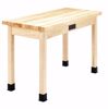 Picture of TABLE, PLAIN, Maple TOP, 24X60