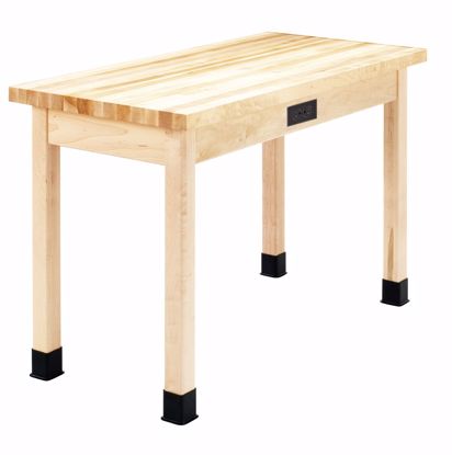 Picture of TABLE, PLAIN, Maple TOP, 24X60