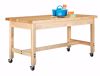 Picture of TABLE, PLAIN, Maple  TOP, 24X72