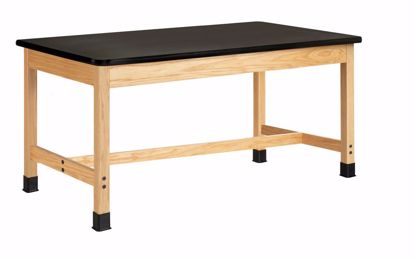 Picture of TABLE, PLAIN, PLASTIC TOP, 36X72