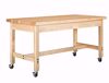 Picture of TABLE, PLAIN, Maple  TOP, 24X54