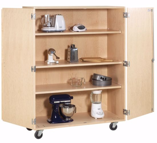 Picture of MOBILE SHELF STORAGE CABINET