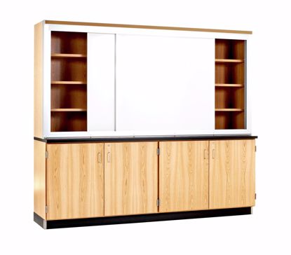 Picture of KNOWLEDGE PLUS WALL 8'W OAK