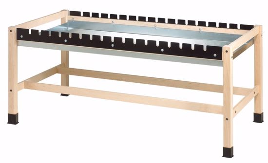 Picture of SIDE CLAMP GLUE BENCH W/ DRIP PAN