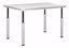 Picture of ADJUSTABLE LEG TABLE W/GREY GLACE TOP