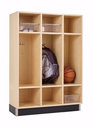 Picture of BACKPACK CABINET,MAPLE,3 OPENINGS