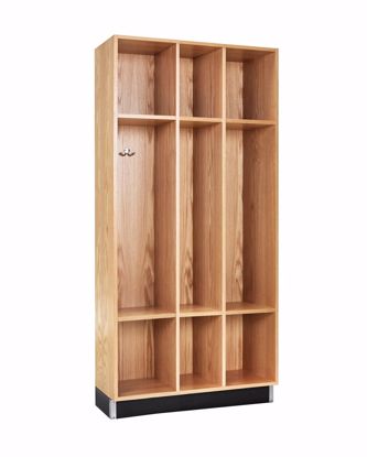 Picture of BACKPACK CABINET,OAK,3 OPENINGS