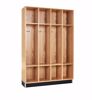 Picture of BACKPACK CABINET,OAK,4 OPENINGS