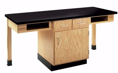 Picture of 2 STUDENT CUPBOARD TABLE P. LAM