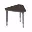 Picture of Apex Desk 29.75" x 33.5" Gem Asian Night / Gray Edge / Gray Leg