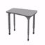 Picture of Apex Desk 24" x 30" Flare Gray Nebula / Gray Edge / Gray Leg