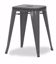 Picture of Alumni MAKERSPACE WORKS Steel Stool   18"H   Dark Gray